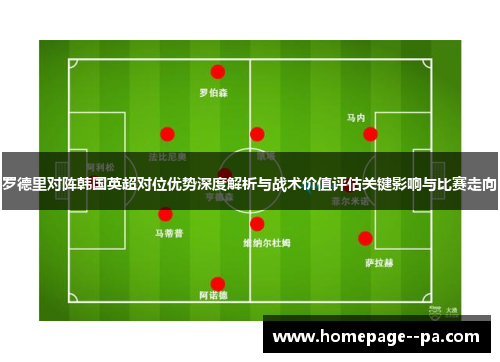 罗德里对阵韩国英超对位优势深度解析与战术价值评估关键影响与比赛走向